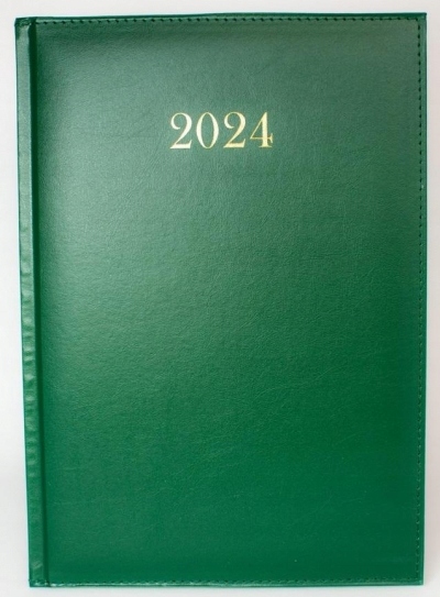 Kalendarz książkowy 2024 B5 Artsezon odcienie zieleni