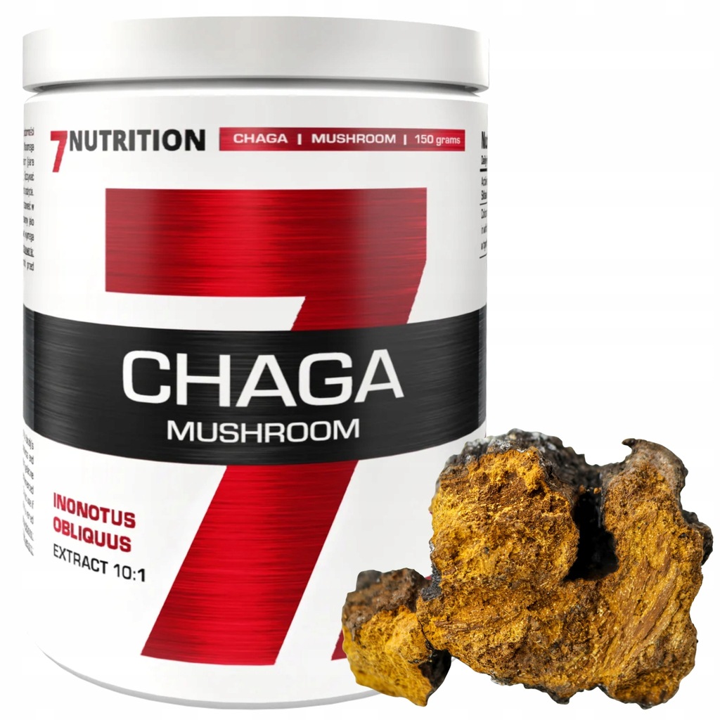 Grzyby Chaga Mushroom Cukrzyca Odporność 150g