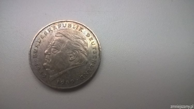 Niemcy - moneta 2 marki RFN 1990r.