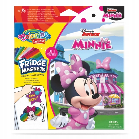 COLORINO Magnesy na lodówkę Minnie 90683