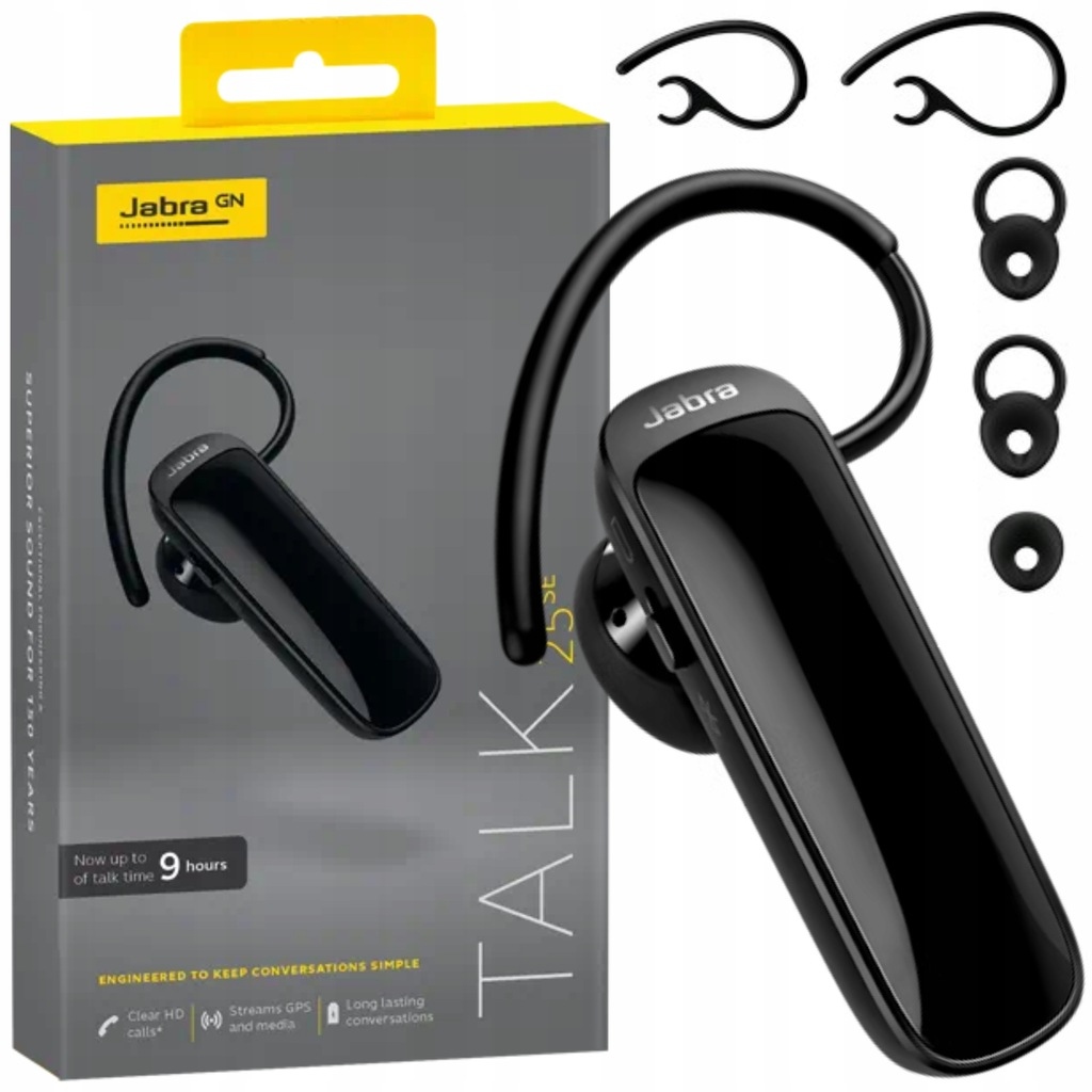 SŁUCHAWKA BEZPRZEWODOWA JABRA TALK 25 SE BLUETOOTH 5.0 Z