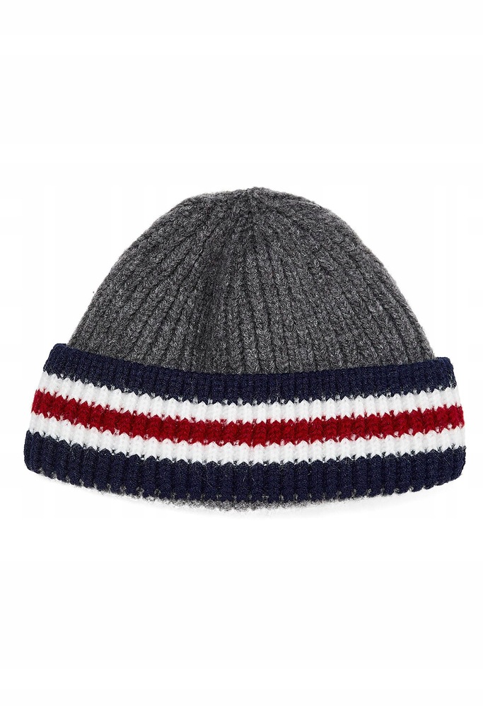 P6K039 ZARA__XXZ CZAPKA BEANIE PASKI__