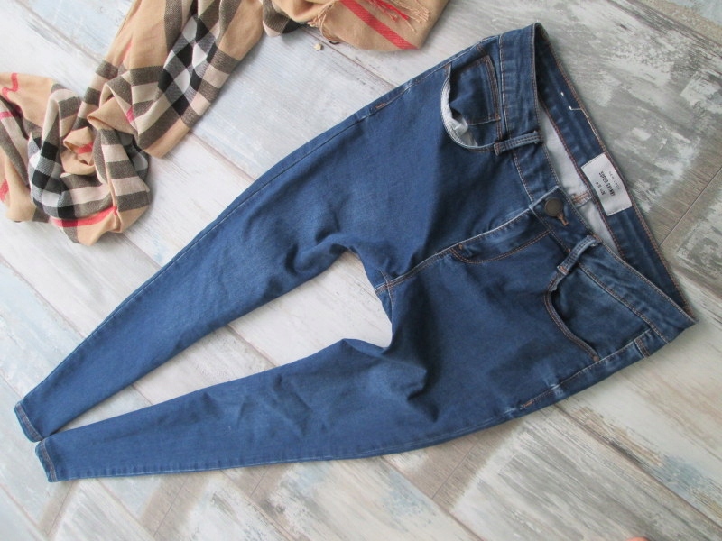 NEW LOOK__spodnie rurki jeans SUPER SKINNY__38
