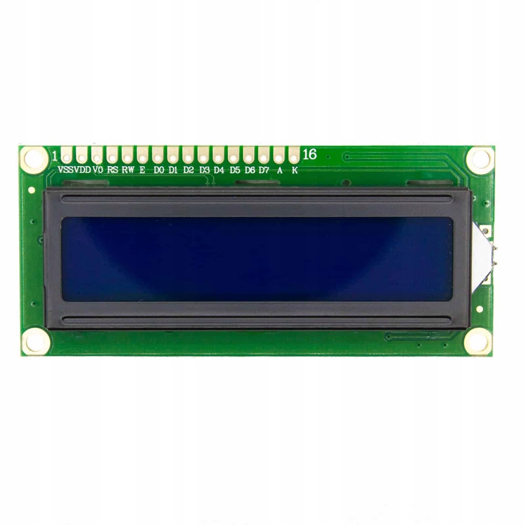LCD 2x16 znaków Niebieski Arduino