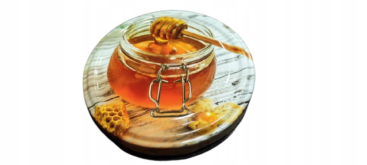 10x wieczka zakrętki miód Honey Jar fi82