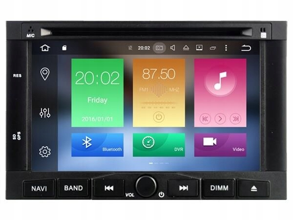 RADIO NAWIGACJA CITROEN BERLINGO PARTNER ANDROID 9 - 9058284126 - oficjalne  archiwum Allegro