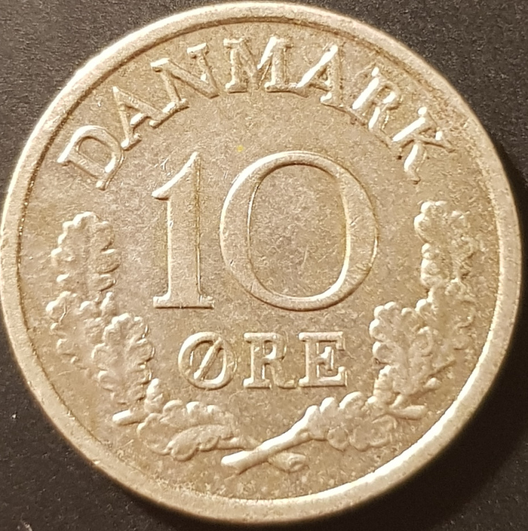 10 øre Dania 1971