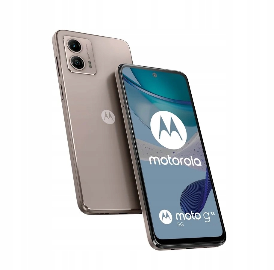 Smartfon Motorola Moto G53 4/128GB Pale Pink bez ładowarki