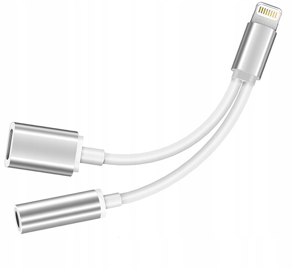 ADAPTER SŁUCHAWKI + ŁADOWANIE IPHONE 7 MINI JACK 7845208213