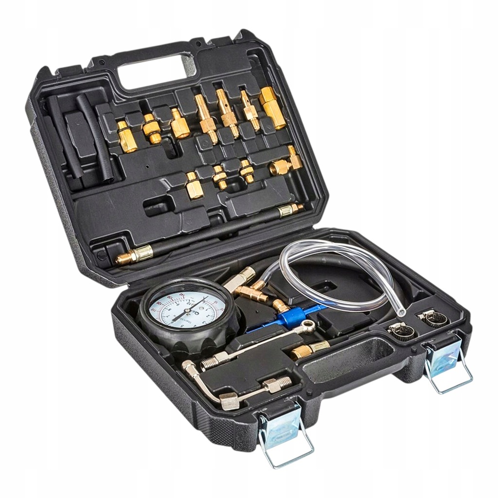 Miernik Ciśnienia Sprężania Benzyny Tester Wtrysku Paliwa Zestaw Geko