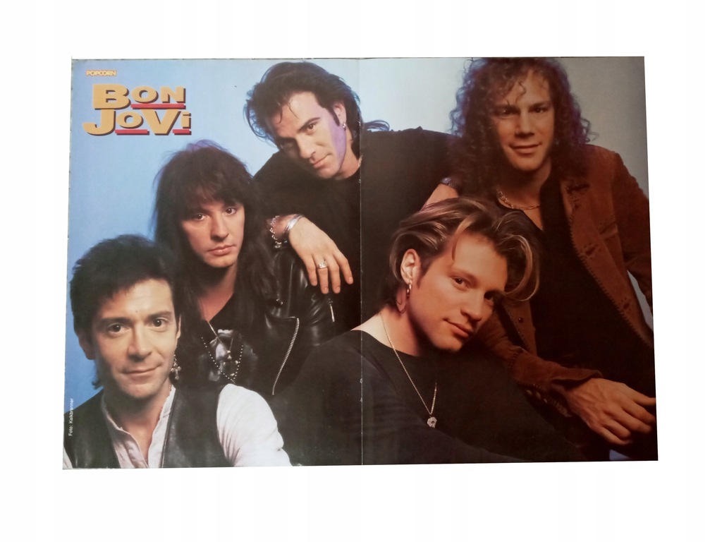 Stary plakat dwustronny Bon Jovi / Ace of Base