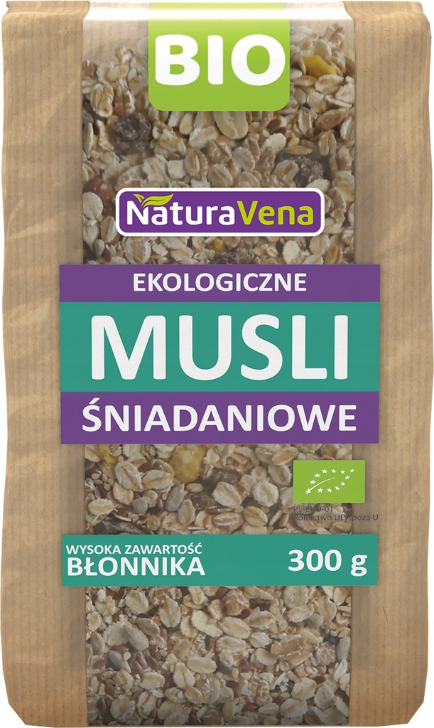 NaturAvena Musli śniadaniowe BIO 300 g