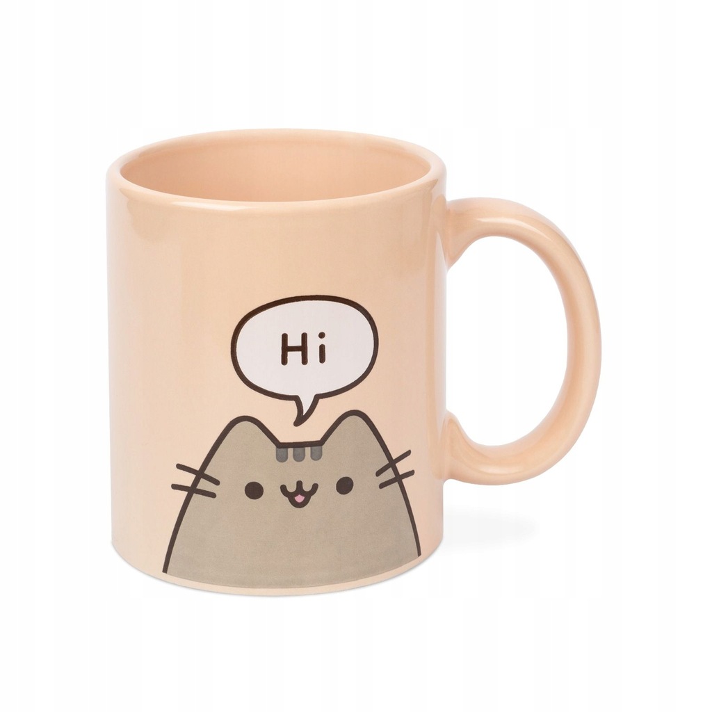 PUSHEEN HELLO GOODBYE kubek z wypełnieniem kot dla dziecka 315 ml prezent