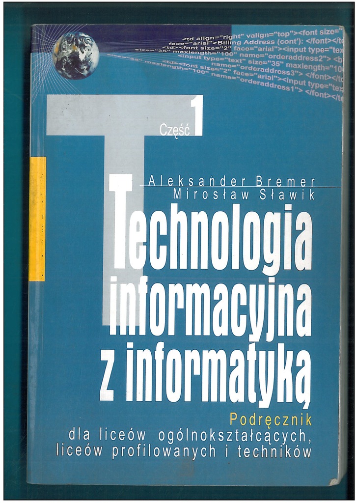 TECHNOLOGIA INFORMACYJNA Z INFORMATYKĄ PODR LO