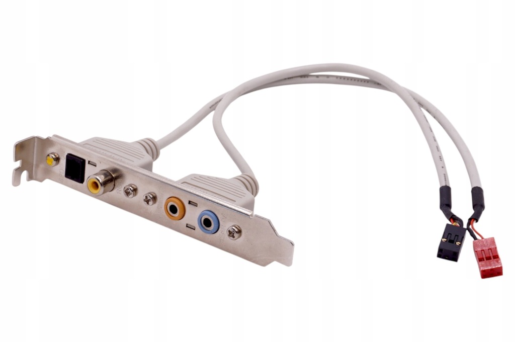 Śledź audio do obudowy komputerowej SPDIF OUT / RCA / SUB CENTER / REAR R/L