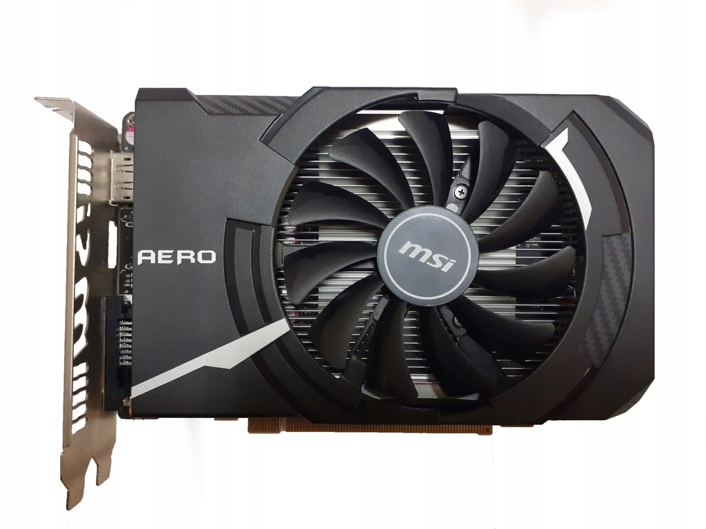 Karta graficzna MSI GeForce GTX 1050 Ti AERO 4 GB - 13240956451 ...