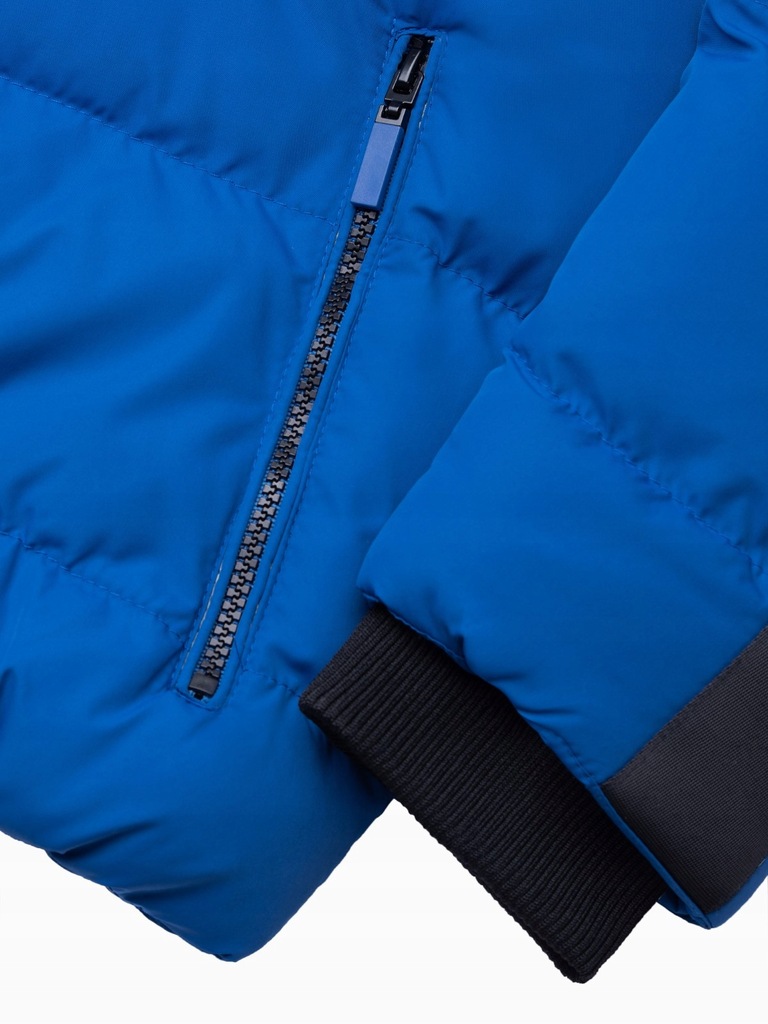 Купить Мужская зимняя стеганая куртка 535С, синяя L: отзывы, фото, характеристики в интерне-магазине Aredi.ru