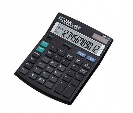 Kalkulator biurowy CITIZEN CT-666