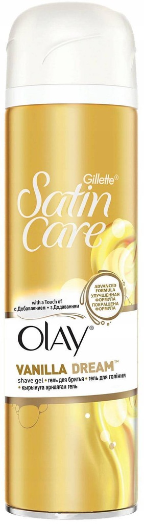 Gillette Satin Vanilla Dream with Olay żel 200 ml