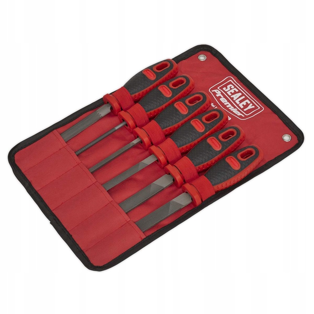 Sealey ak580 Engineer 's Datei, bunt, Set 6 Stück