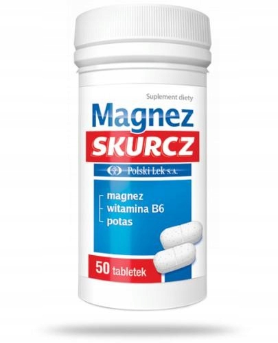 Magnez Skurcz POLSKI LEK, 50 tabletek