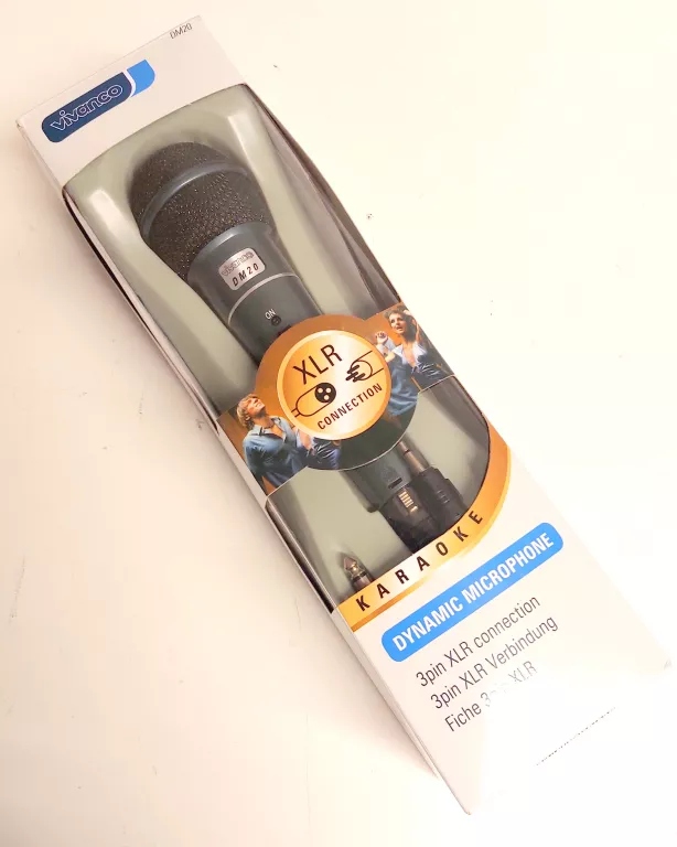 MIKROFON DM 20 VIVANCO KARAOKE DYNAMICZNY
