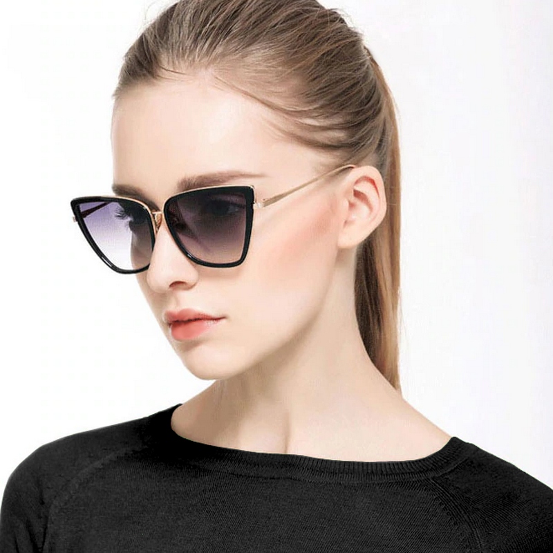 Купить Женские очки «кошачий глаз» Z114, элегантный черный цвет: отзывы, фото, характеристики в интерне-магазине Aredi.ru