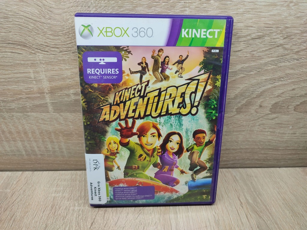 Gra Xbox 360 Kinect Adventures