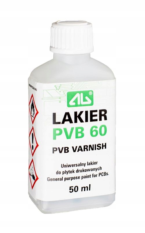 Lakier PVB 60 50ml z pędzelkiem izoluje PCB - 7746261051 - oficjalne ...