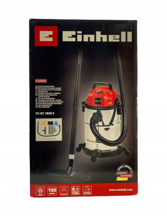 ODKURZACZ EINHELL TC-VC 1820 S + PUD - 11513303705 - oficjalne archiwum ...