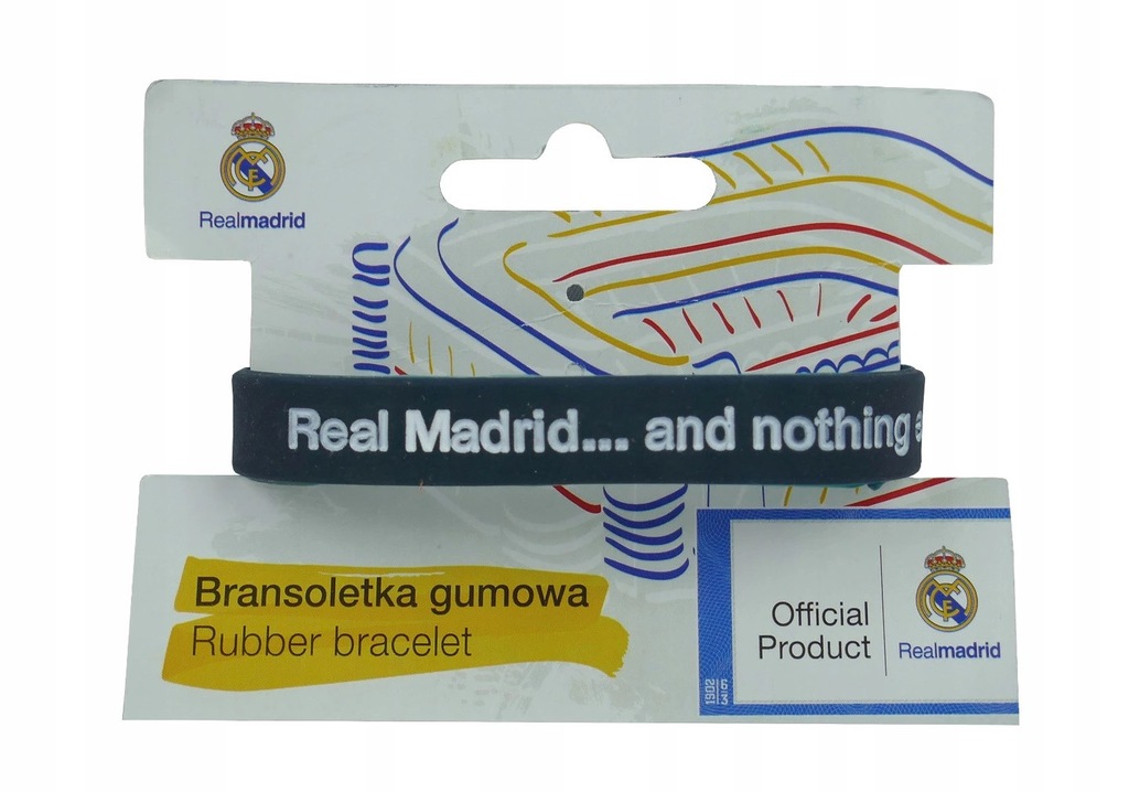 Bransoletka gumowa RM-105 Real Madrid ASTRA