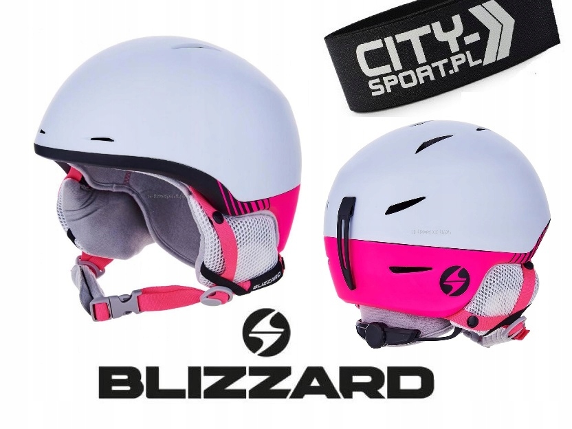 DAMSKI Kask narciarski BLIZZARD SPEED 55-59 white