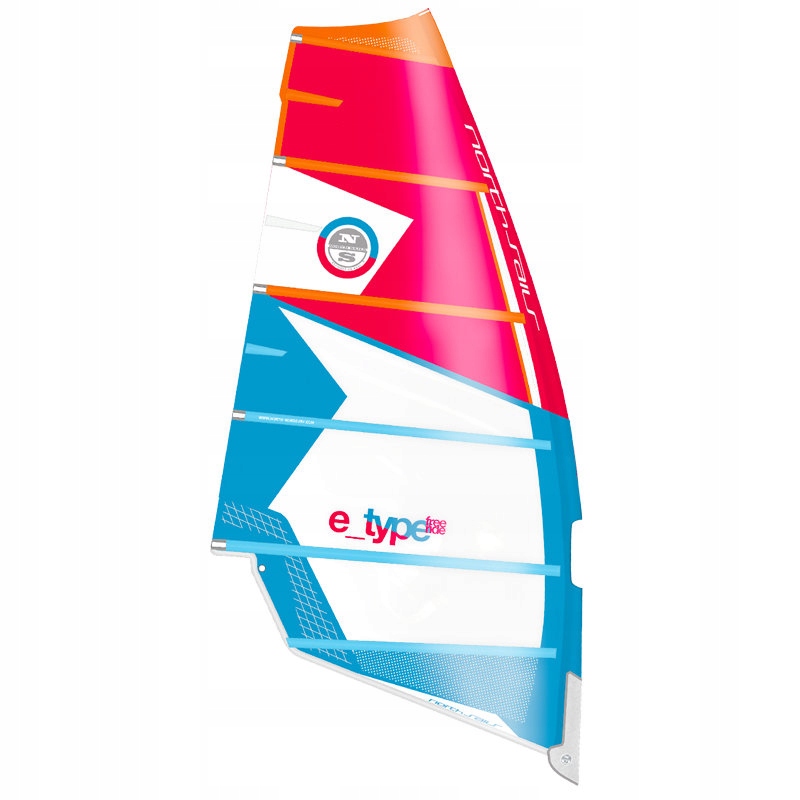 ŻAGIEL NORTH SAILS E-TYPE 7.3 RED/BLUE 2018