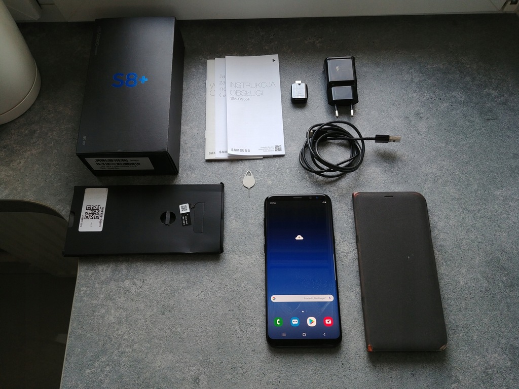 Samsung Galaxy S8+ (SM-G955F) czarny 64 GB + etui