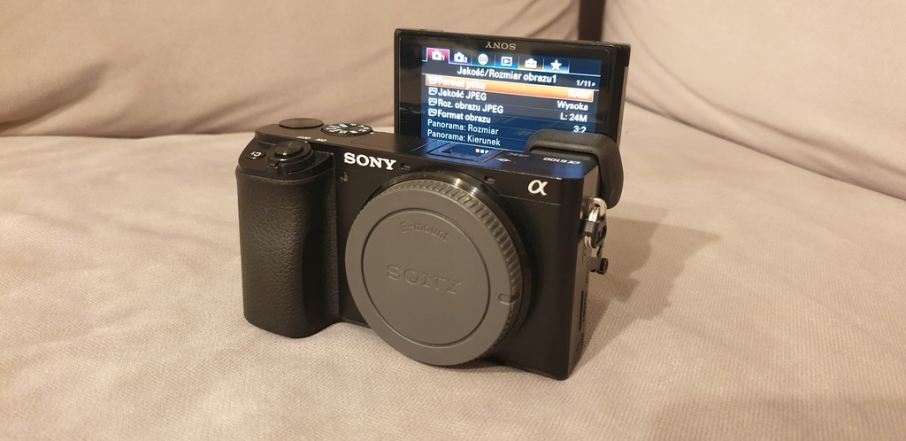 Sony A6100 - stan idealny, 5.400 zdjęć, gw 05.2023