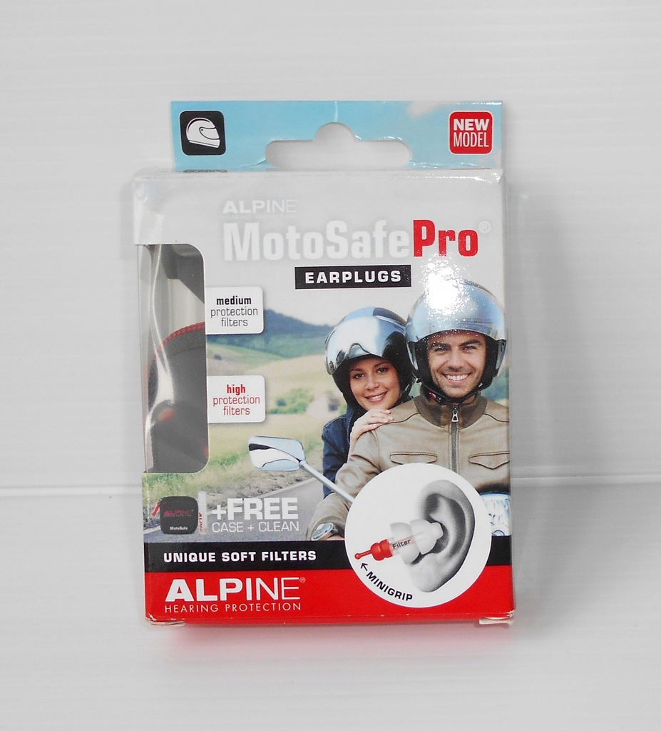 Zatyczki stopery MotoSafe Pro motocyklowe alpine