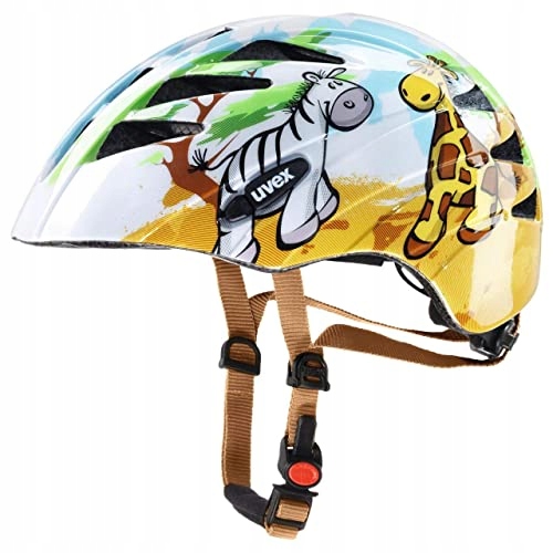 KASK DZIECIĘCY UVEX KID 1 SAFARI BIAŁY 47-52 CM