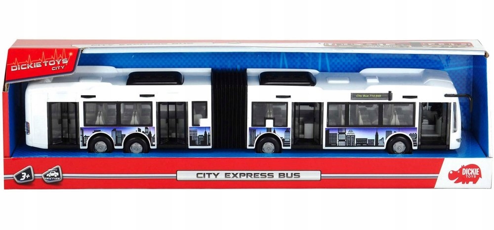 DICKIE City Autobus City Express Biały 3748001