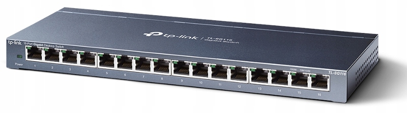 Купить КОММУТАТОР TP-LINK TL-SG116 1000 МБ/с гигабитный 16 портов: отзывы, фото, характеристики в интерне-магазине Aredi.ru