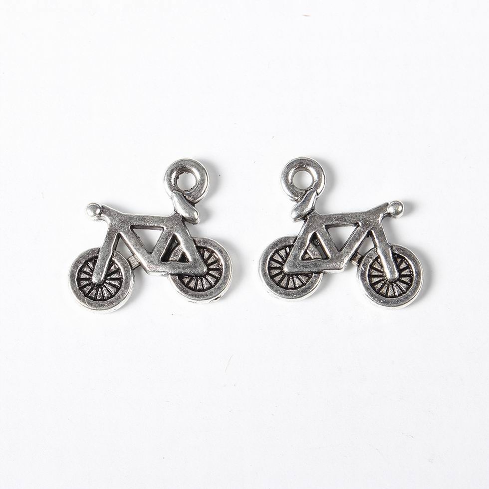 Zawieszka. ROWER. Charms 4 sztuki. 16mm (B25)