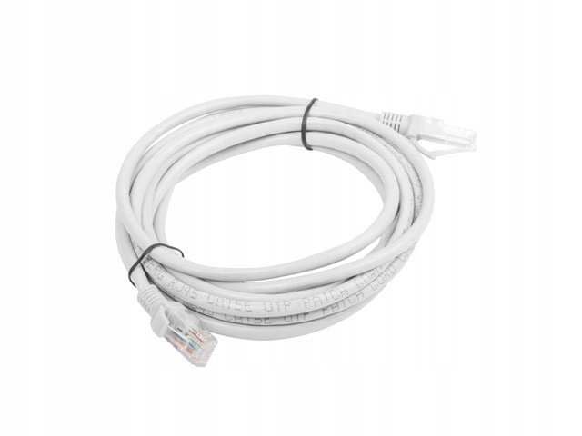 LANBERG Patchcord kat.6 3.0M UTP szary