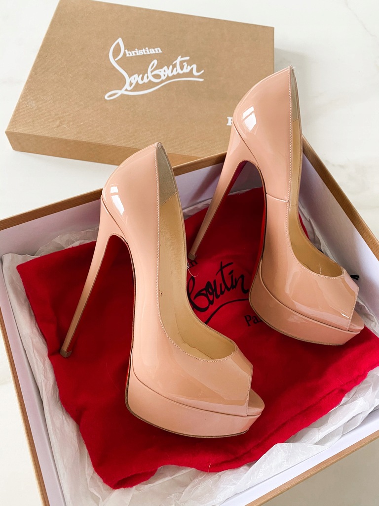 Christian Louboutin Lady Pep 150 nude 37