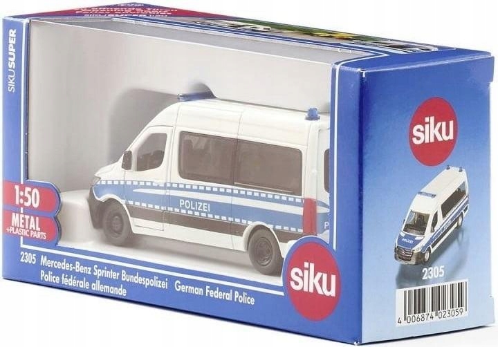 SIKU SUPER - MERCEDES-BENZ SPRINTER POLIZEI, SIKU