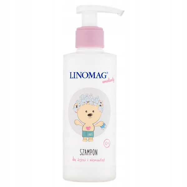 Linomag szampon dla dzieci 200ml z wygodną pompką