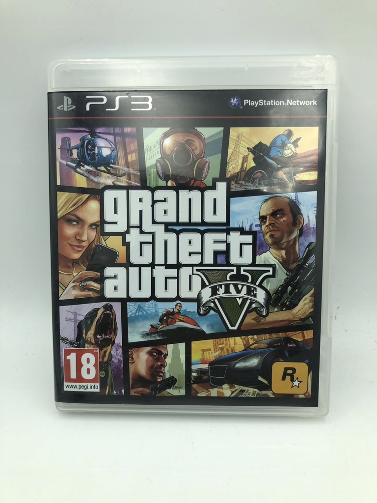 GTA 5 GTA V GRAND THEFT AUTO PS3 - 12382670582 - oficjalne archiwum Allegro