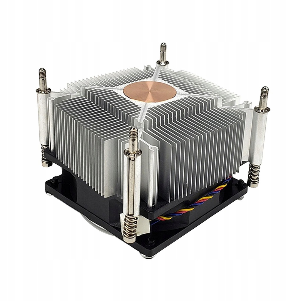 CPU Air Cooling Heatsink 12V DC High Performance Sturdy 4 Pins Copper Core