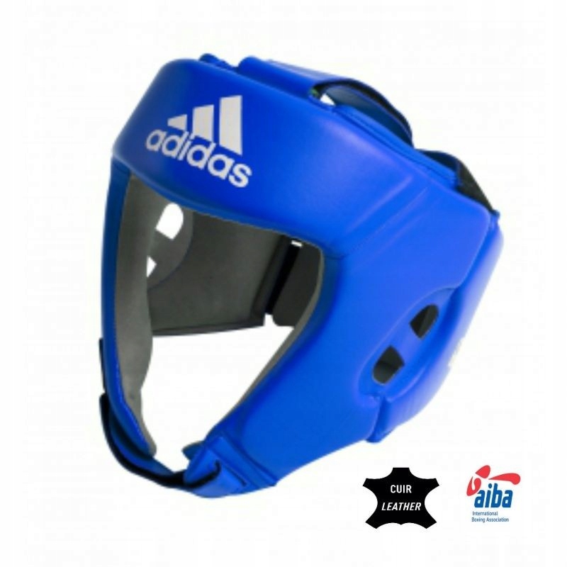 Kask Bokserski z atestem AIBA Niebieski r.L