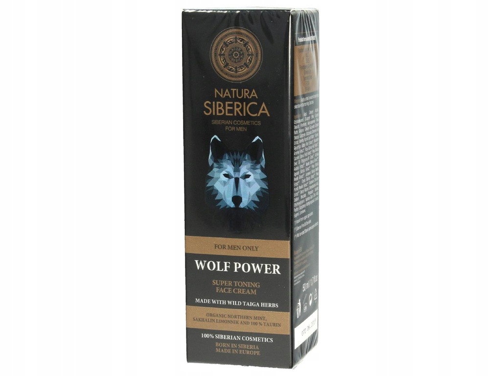 Natura Siberica Men Krem do twarzy Wolf Power 50ml