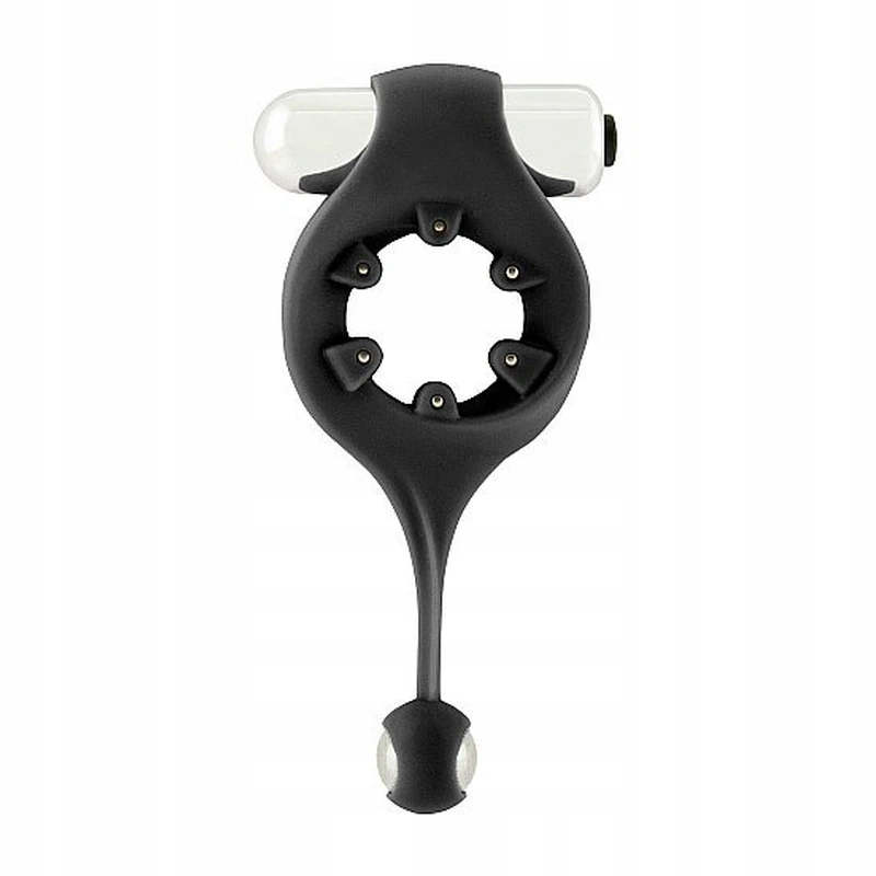 Infinity - Vibrating Cockring with Dangling Ball