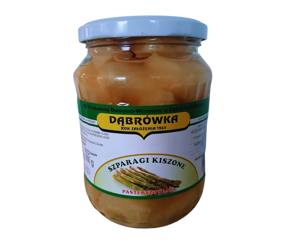 Szparagi kiszone pasteryzowane 500g